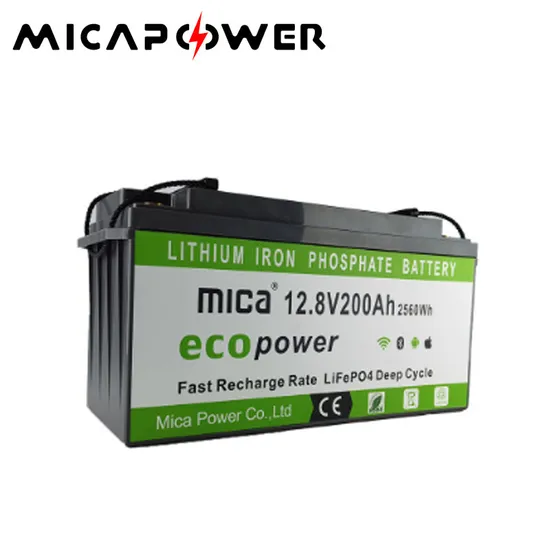 Ciclo profundo 12.8V 200ah LiFePO4 Bateria de lítio Fosfato de ferro Bateria LiFePO4 Construída em BMS Bateria de lítio Bateria solar 12V Bateria de lítio