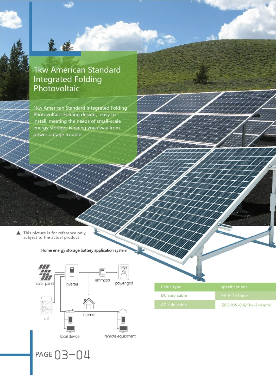 2kw/3kw/5kw All-in-One off-Grid Energy Storage Solar System for Home